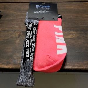 Pink socks w/headbands